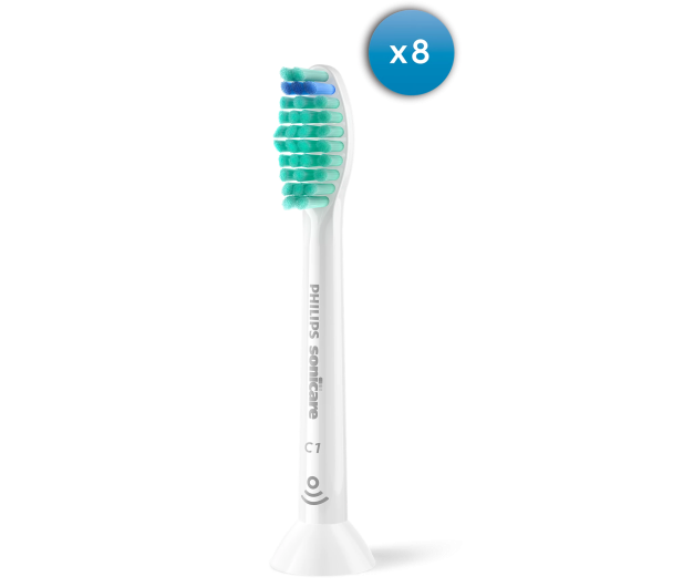 Philips Sonicare Końcówki do szczoteczki HX6018/87 8szt. - 1502493 - zdjęcie